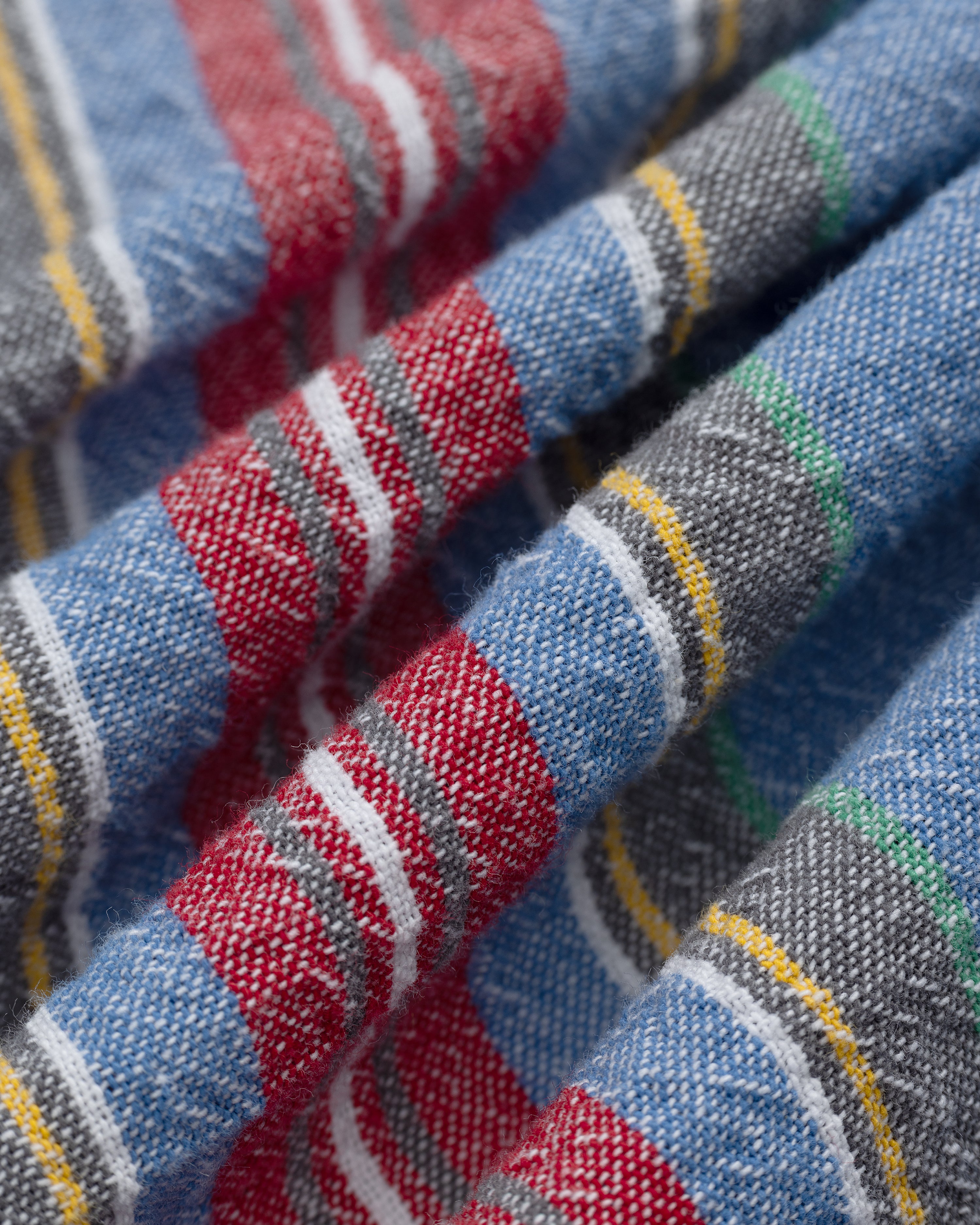 Striped Crest Oxford Shirt