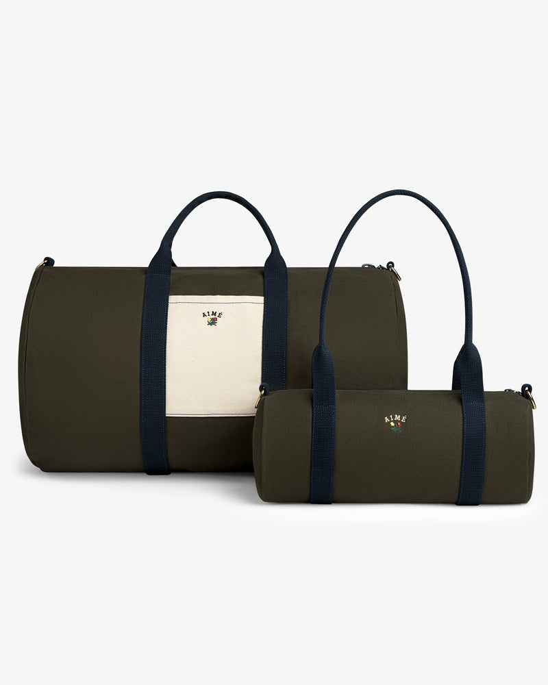 Colorblock Mini Duffle Bag
