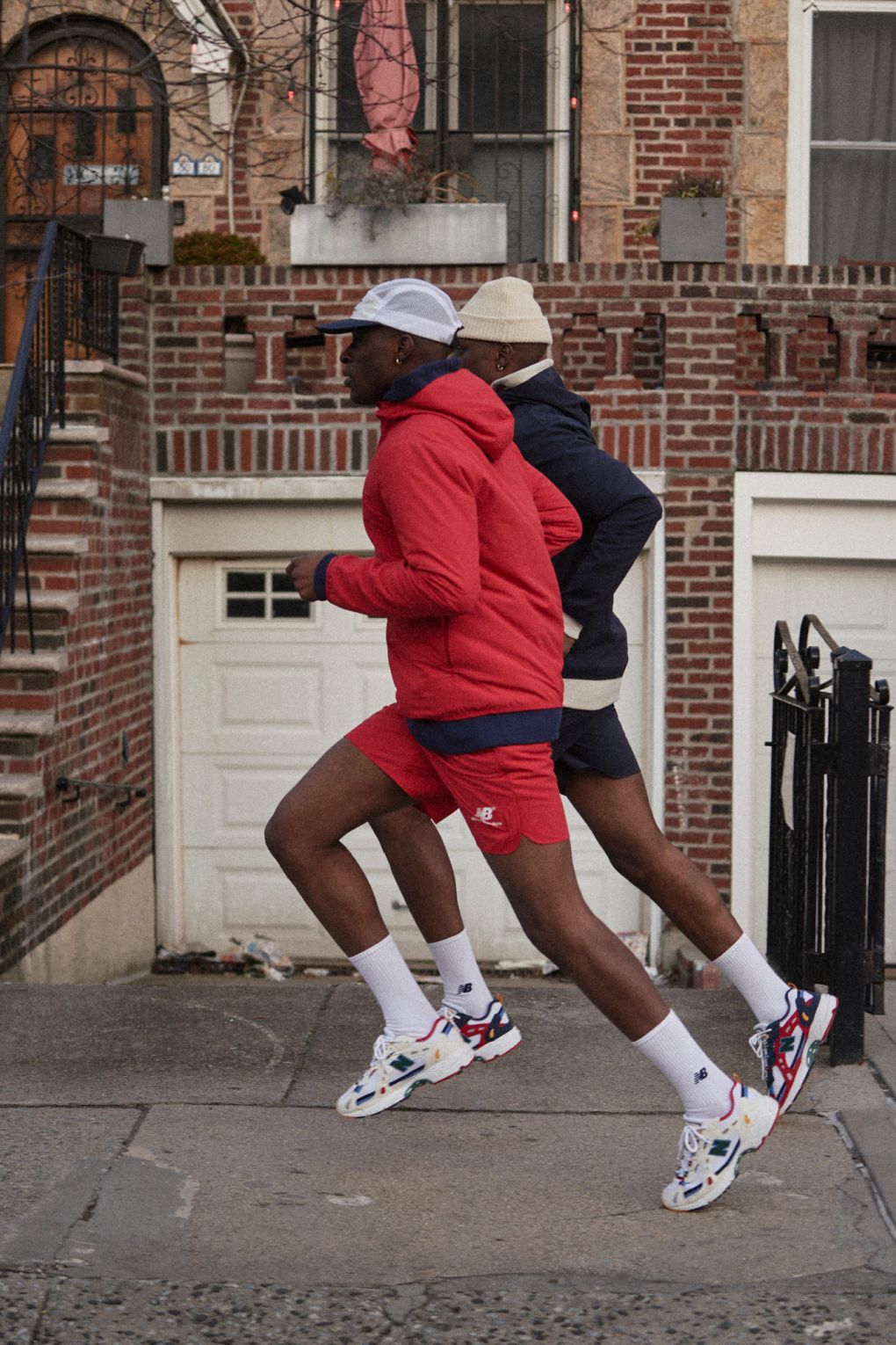 Aime Leon Dore x New Balance Track Jacket Grey/Blue