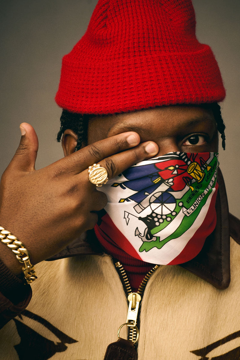 AIMÉ LEON DORE グラデーションマフラー Mach-Hommy for Aimé Leon Dore – Aimé Leon Dore EU