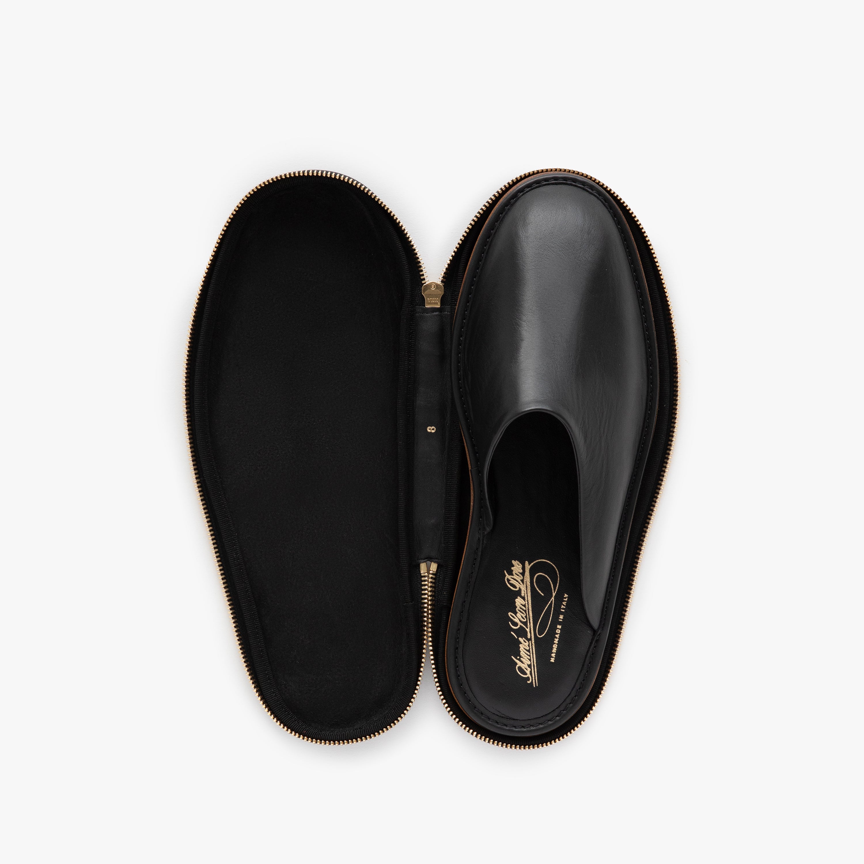 Leather Travel Slipper