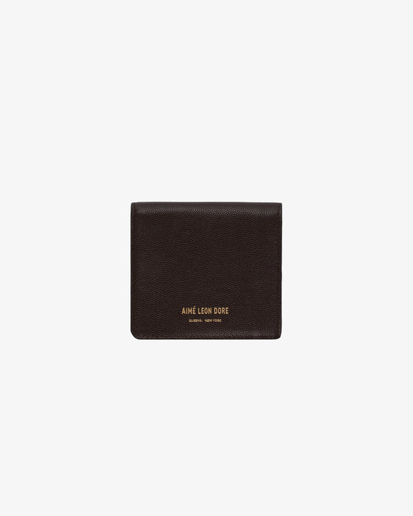 Caviar Leather Bi-Fold Wallet