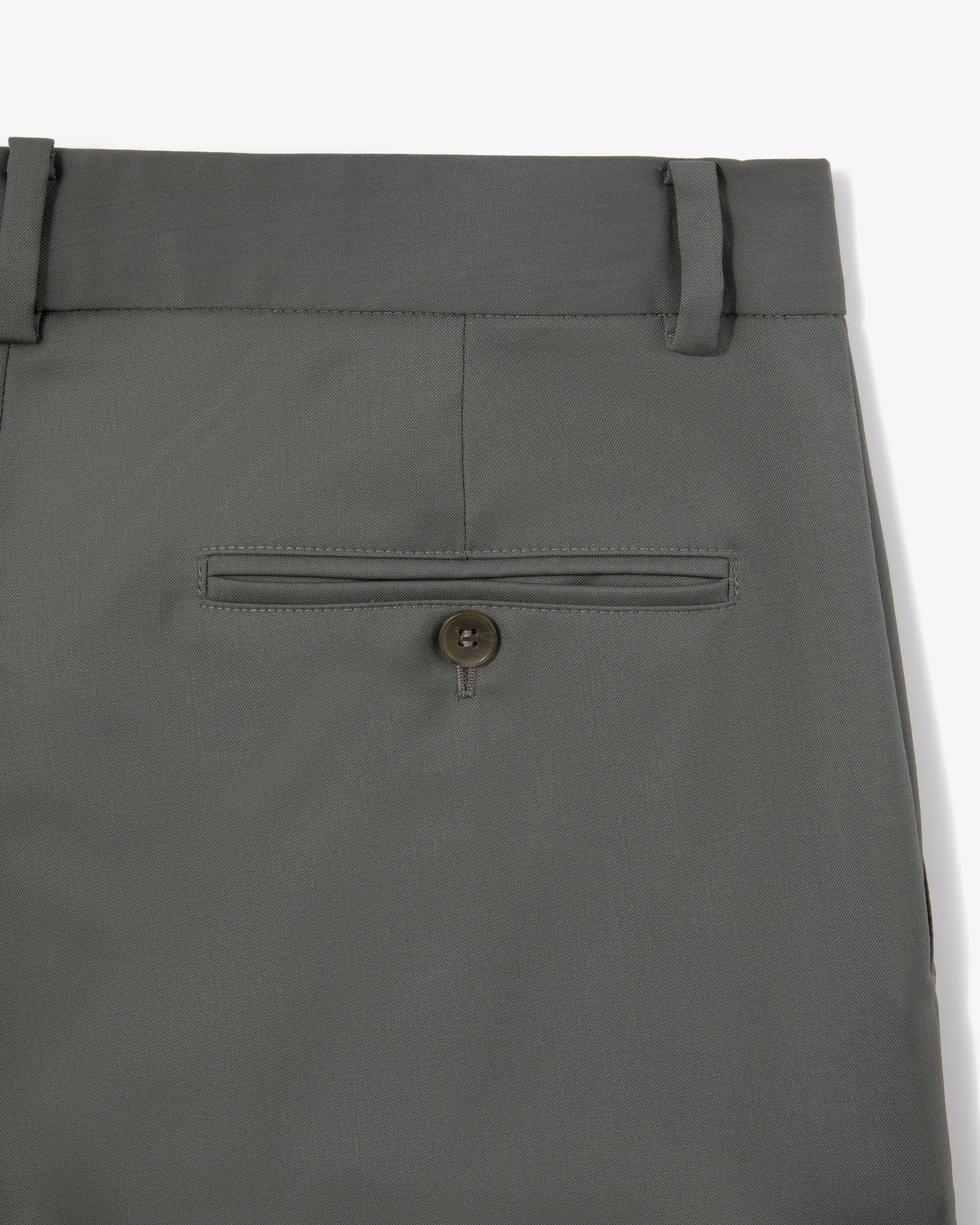 Gabardine Pintuck Trouser