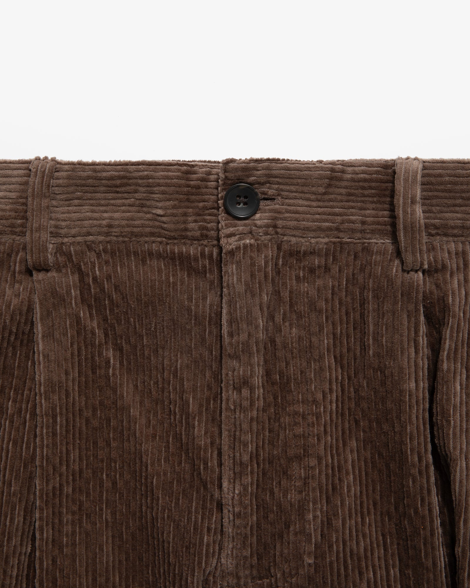 Double Pleated Corduroy Pant