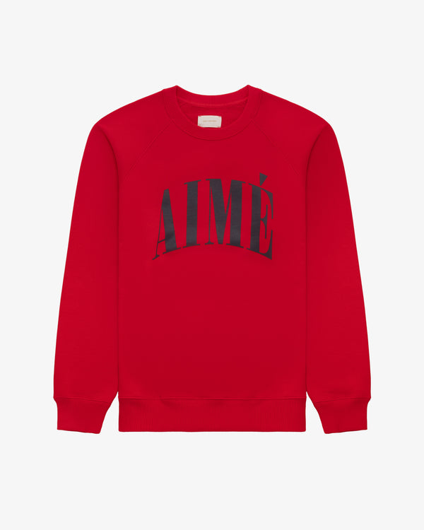 Aimé Logo Crewneck Sweatshirt