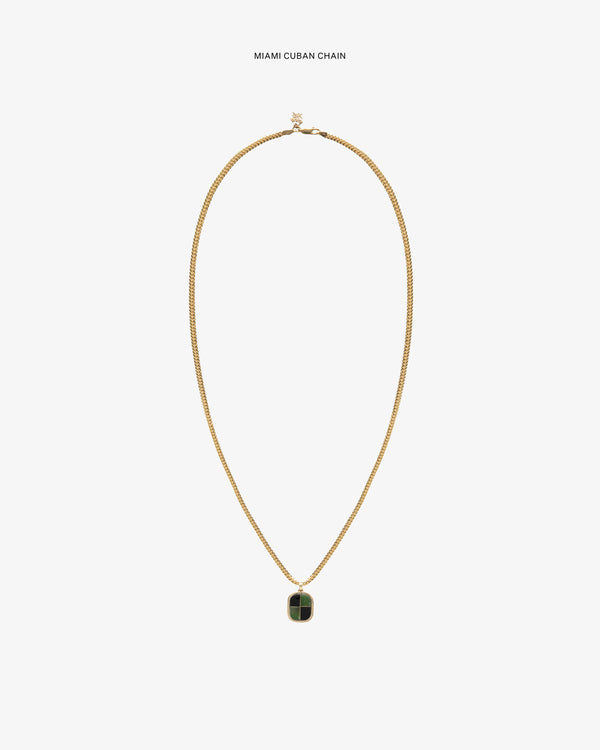 14Kt Gold Mosaic Pendant