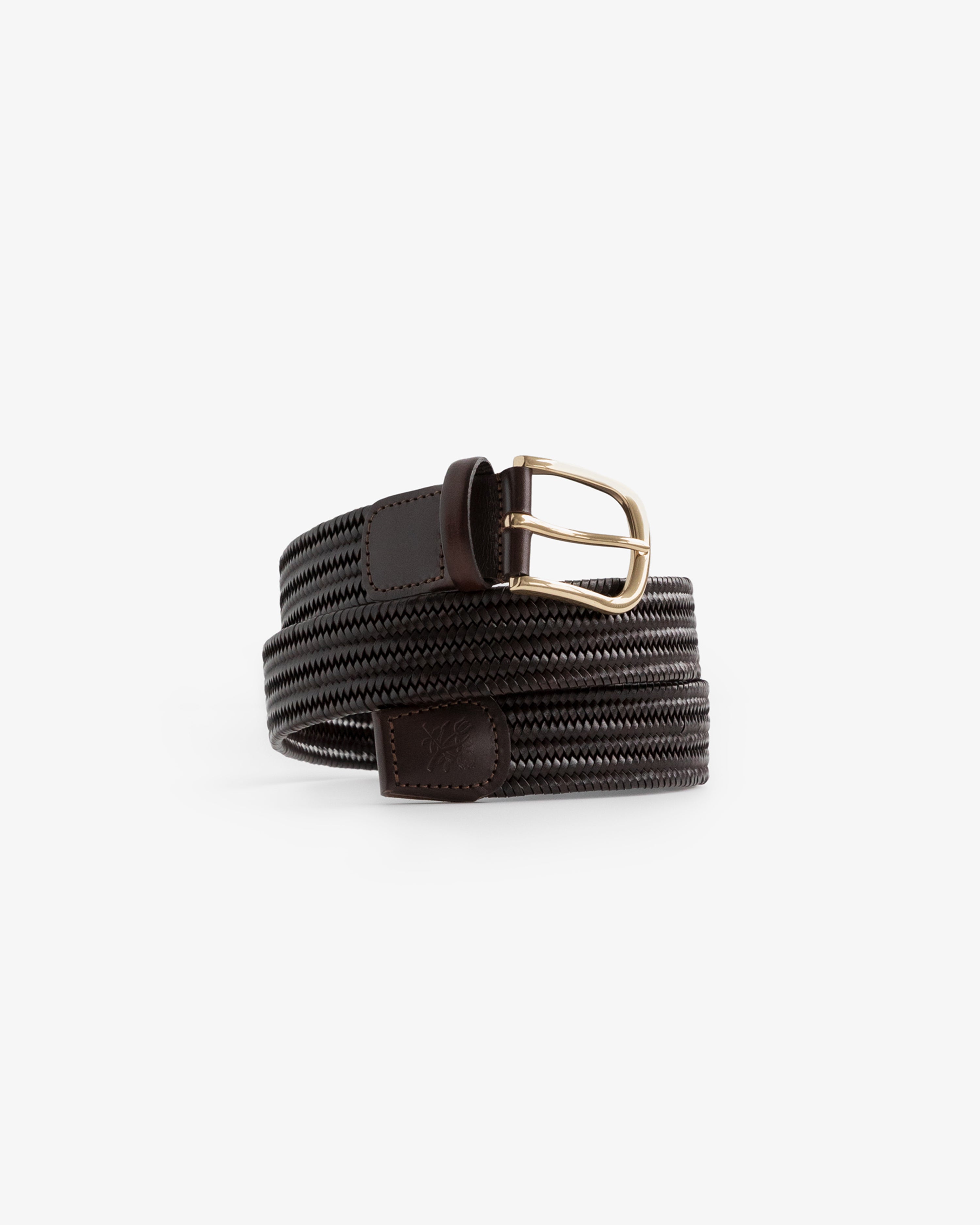 Braided  Leather Belt