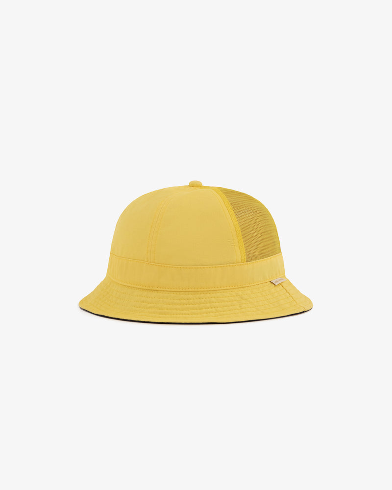 Mesh Paneled Bell Bucket Hat