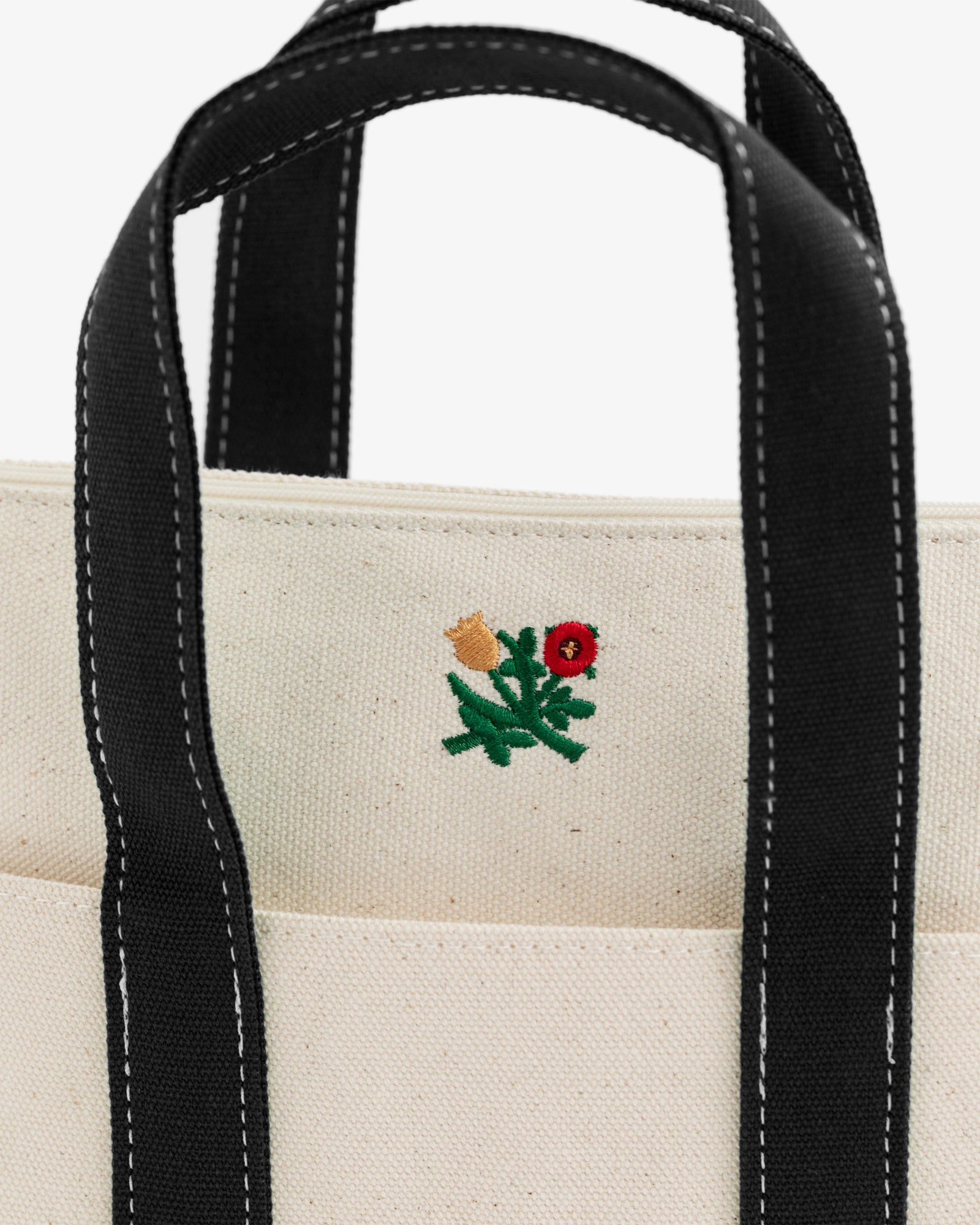 Mini  Crest Contrast Tote Bag