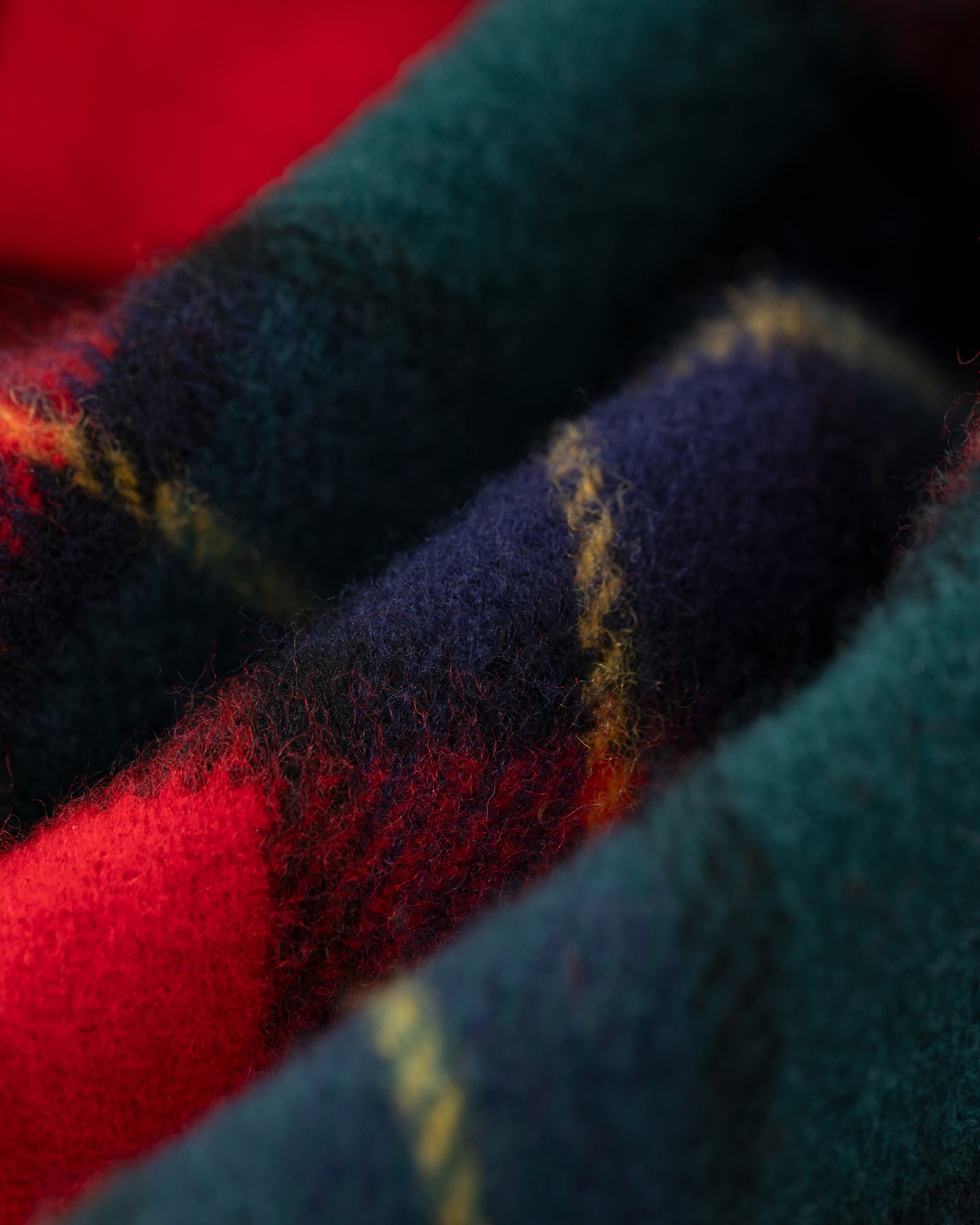 Wool  Plaid  Scarf
