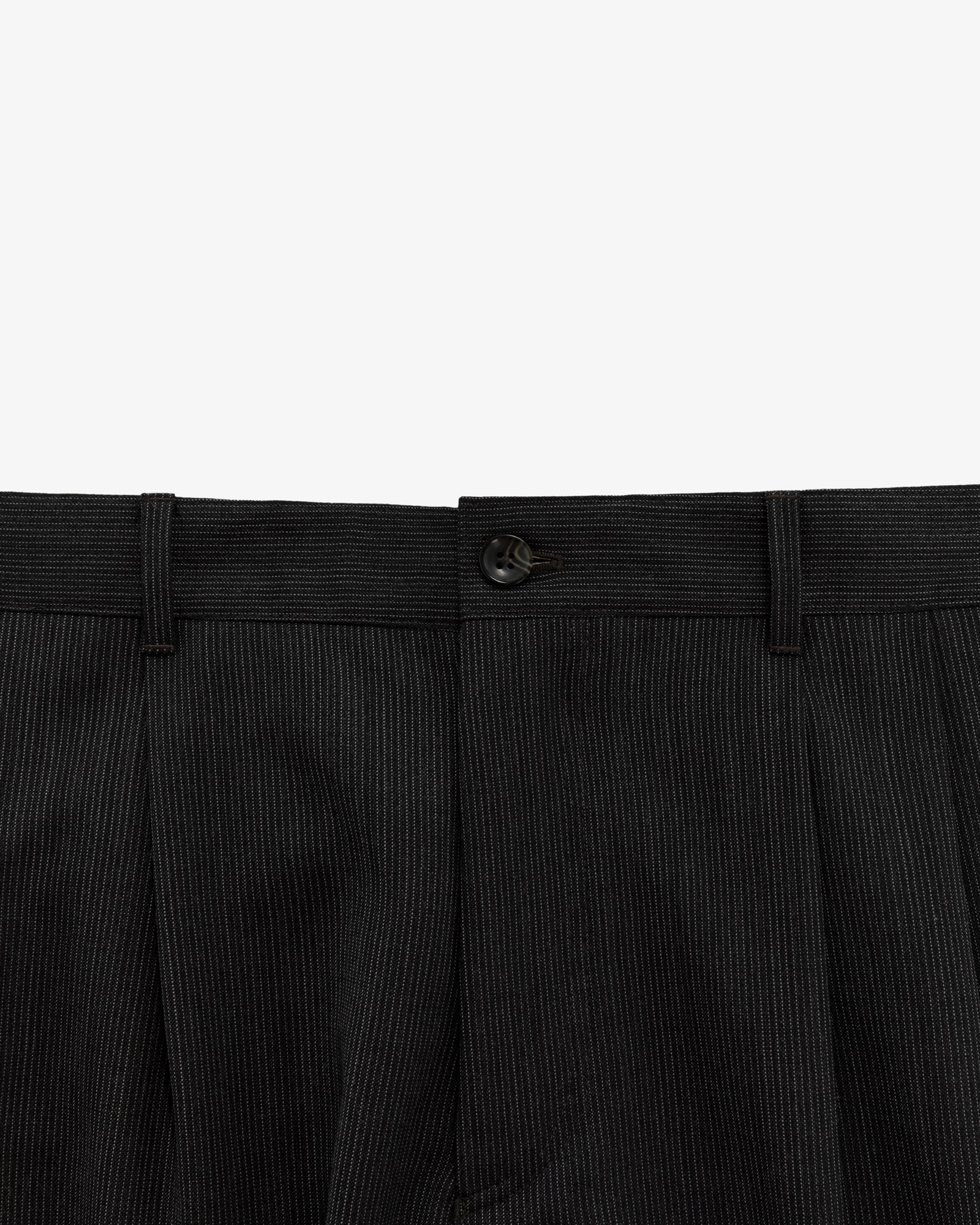 Double Pleated Wool Trouser