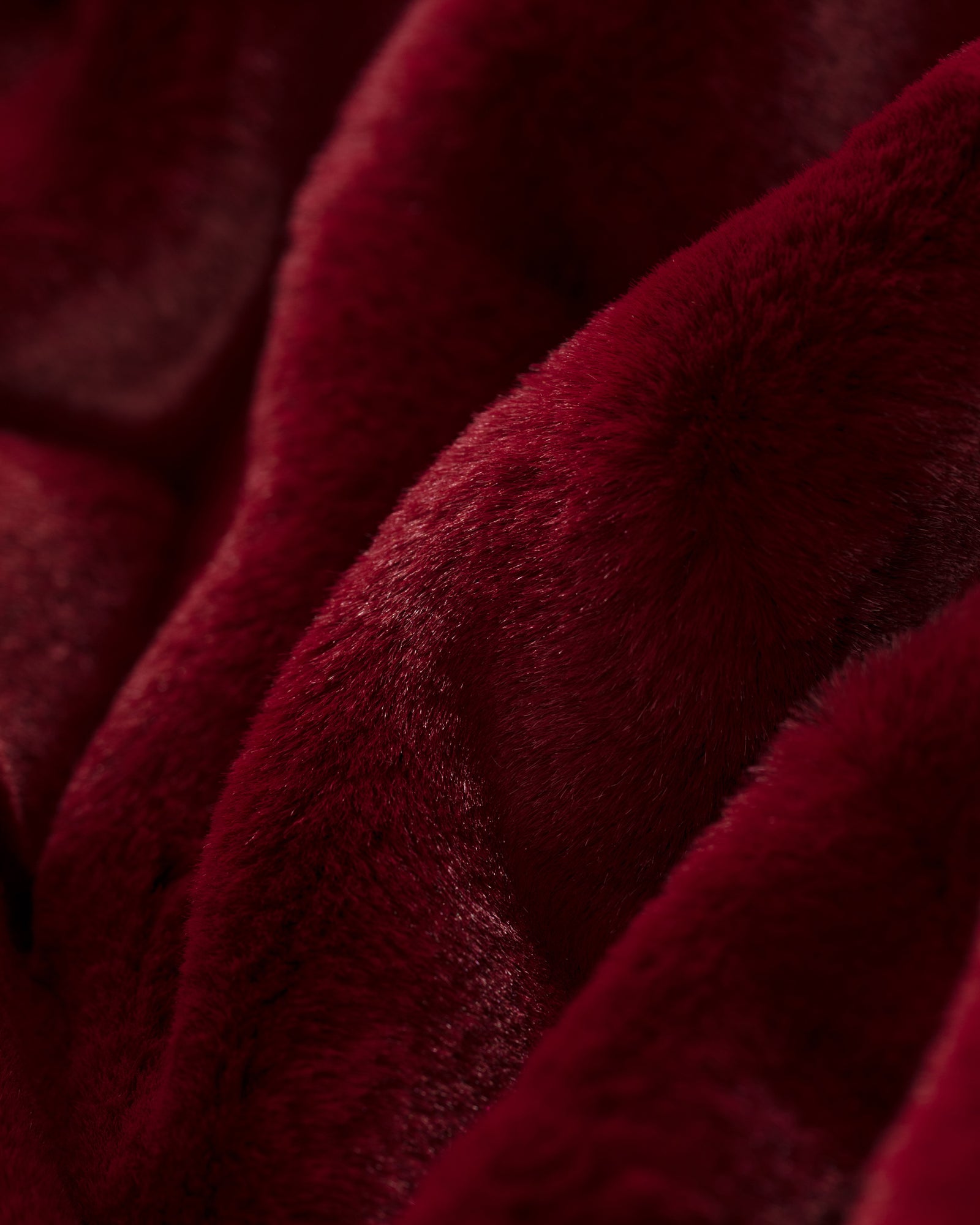 Full-Zip Fur Hoodie