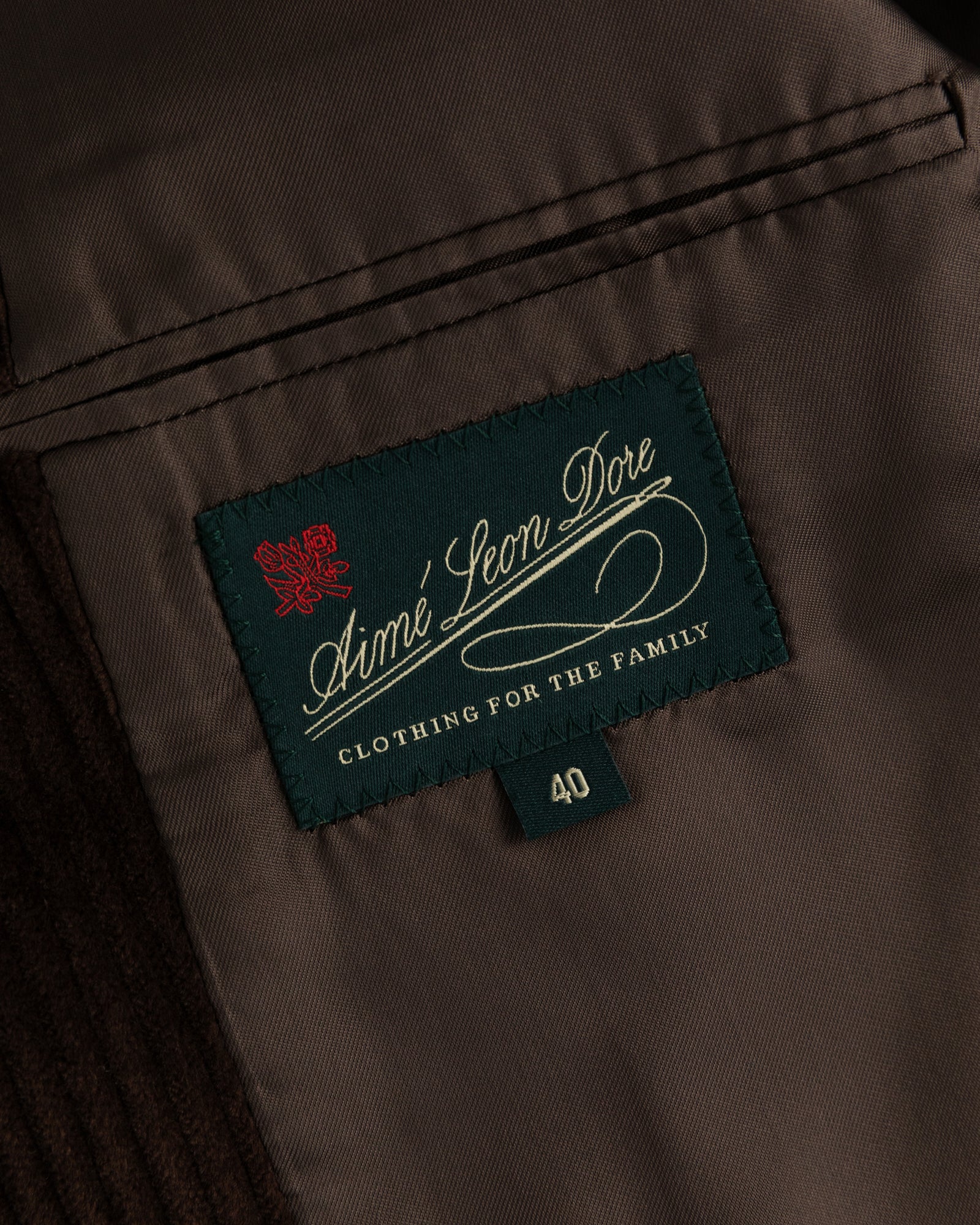 Corduroy Suit Jacket