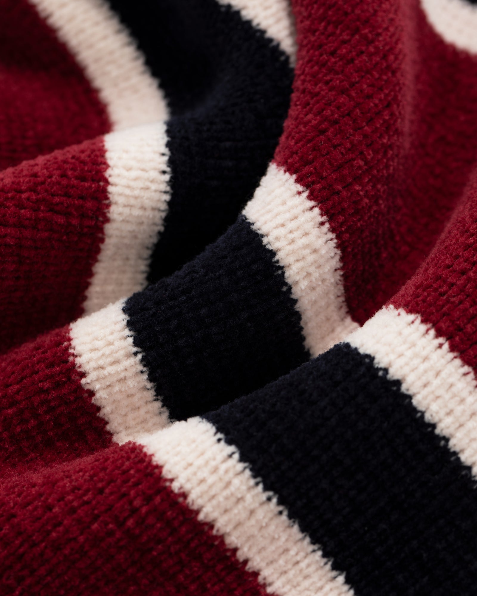 Chenille  Striped Rugby