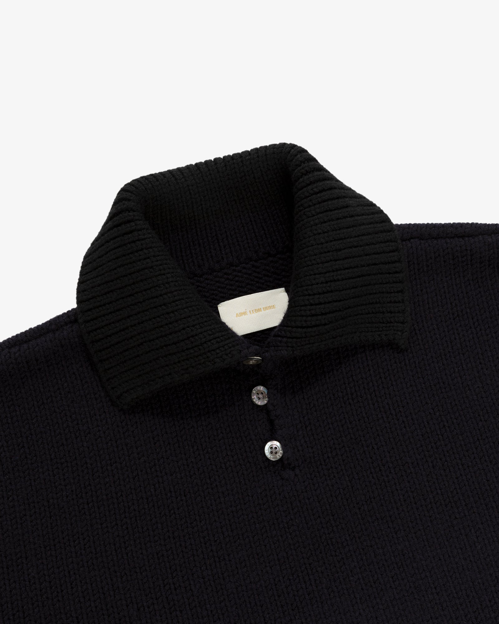 Button Turtleneck