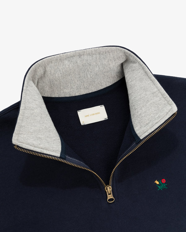 Crest  Quarter  Zip Pullover