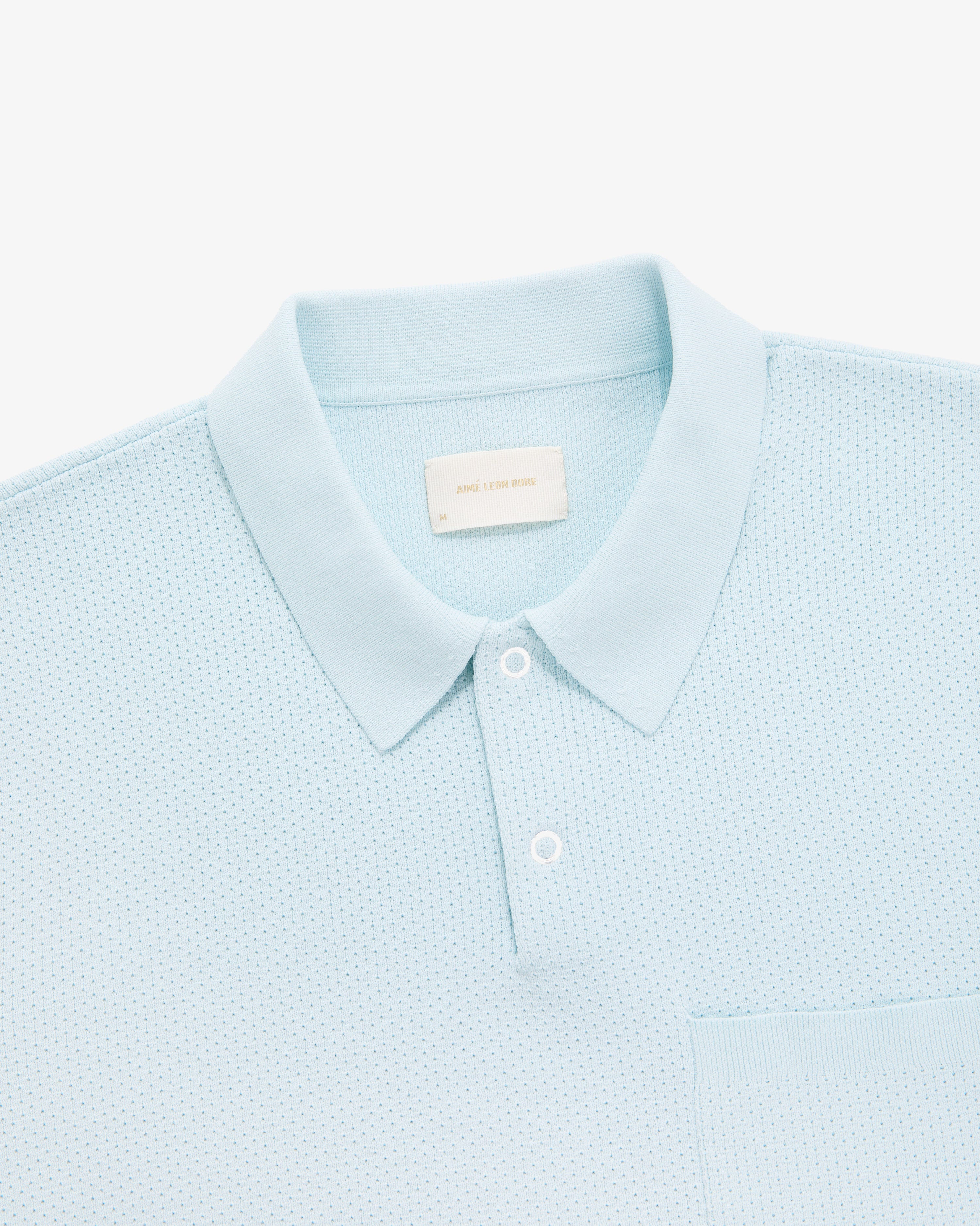 Short-Sleeve Knit Polo