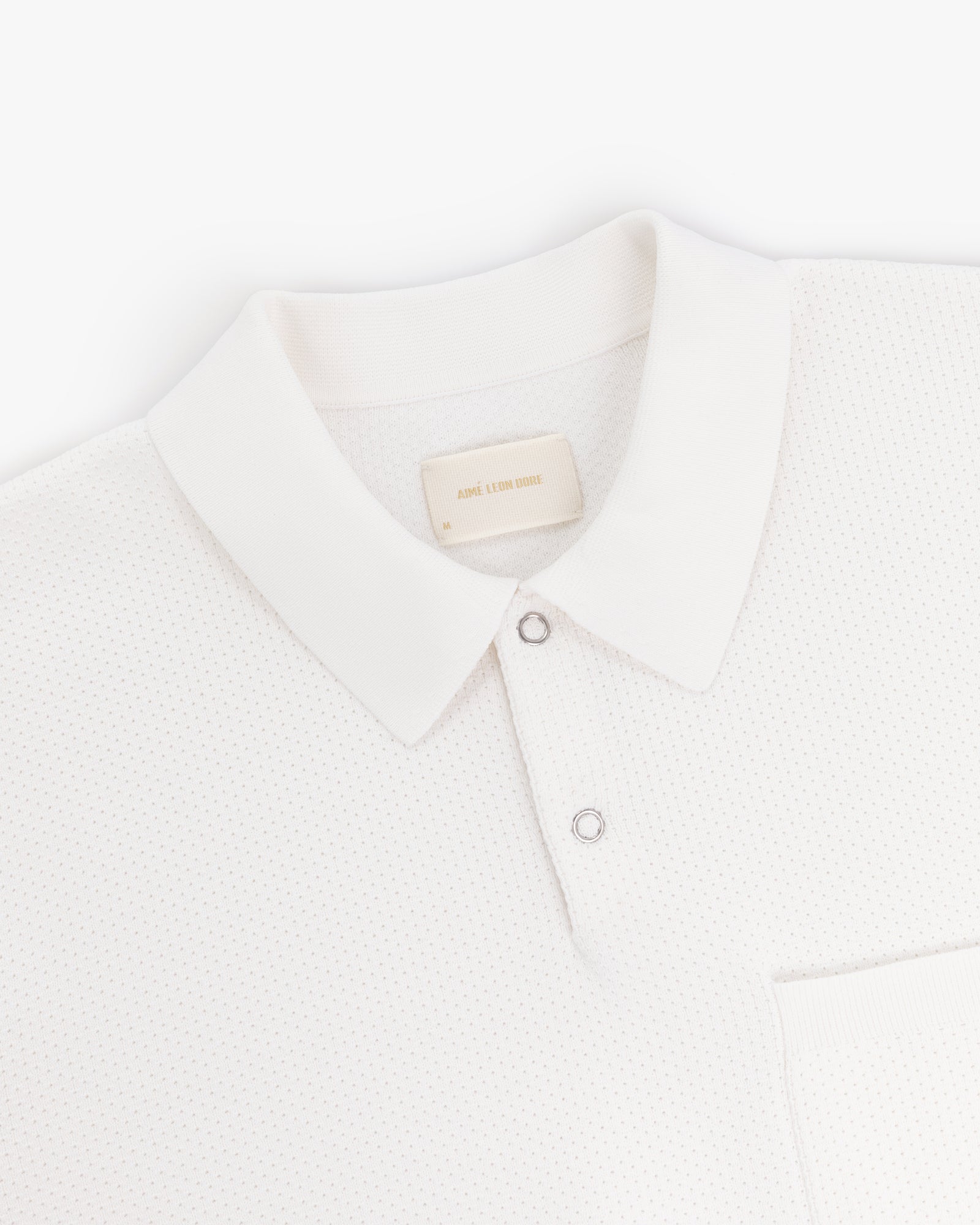 Short-Sleeve Knit Polo – Aimé Leon Dore EU