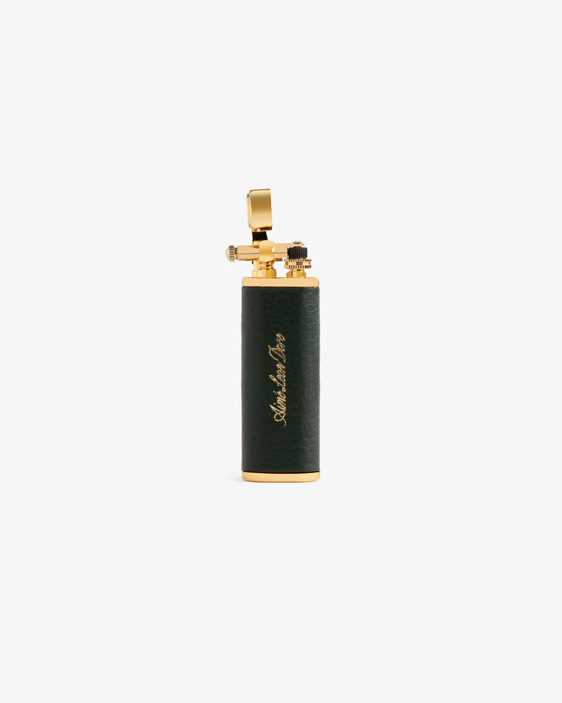 Queens Crest Leather Lighter