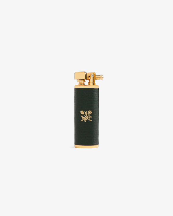 Queens Crest Leather Lighter