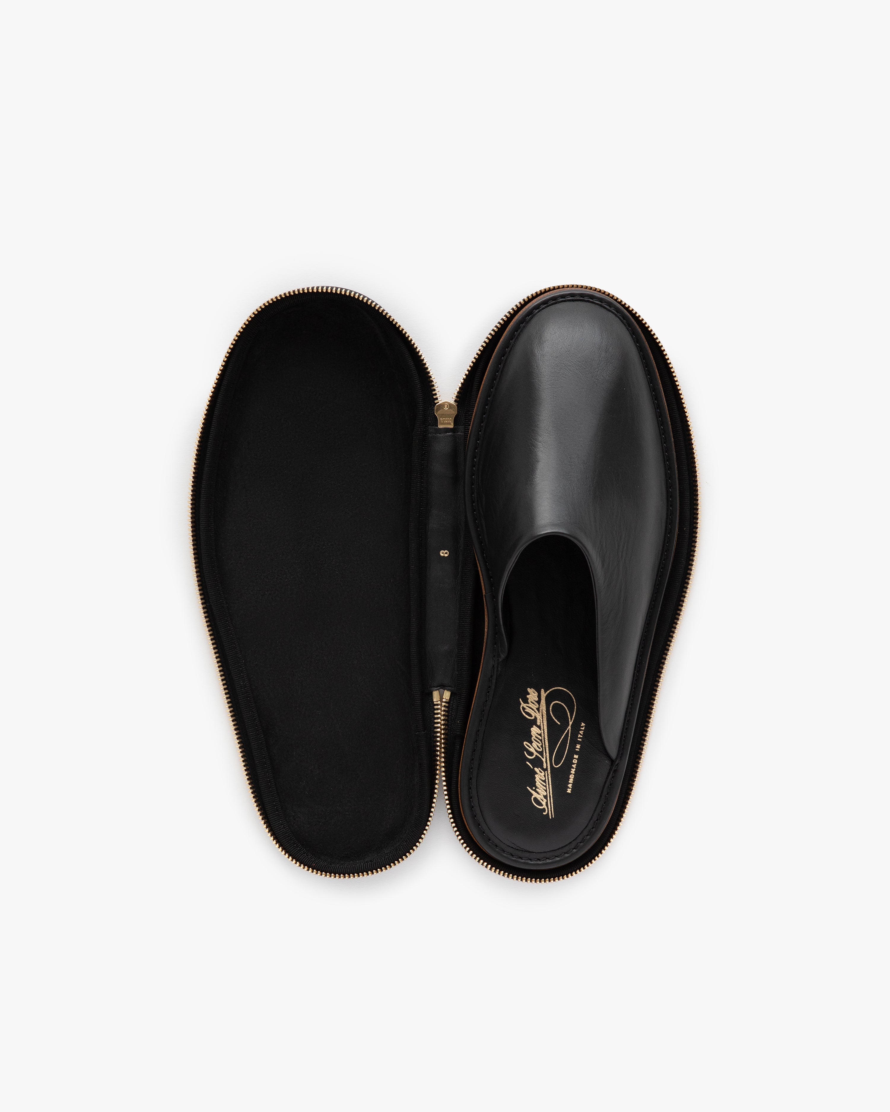 Leather   Travel Slipper