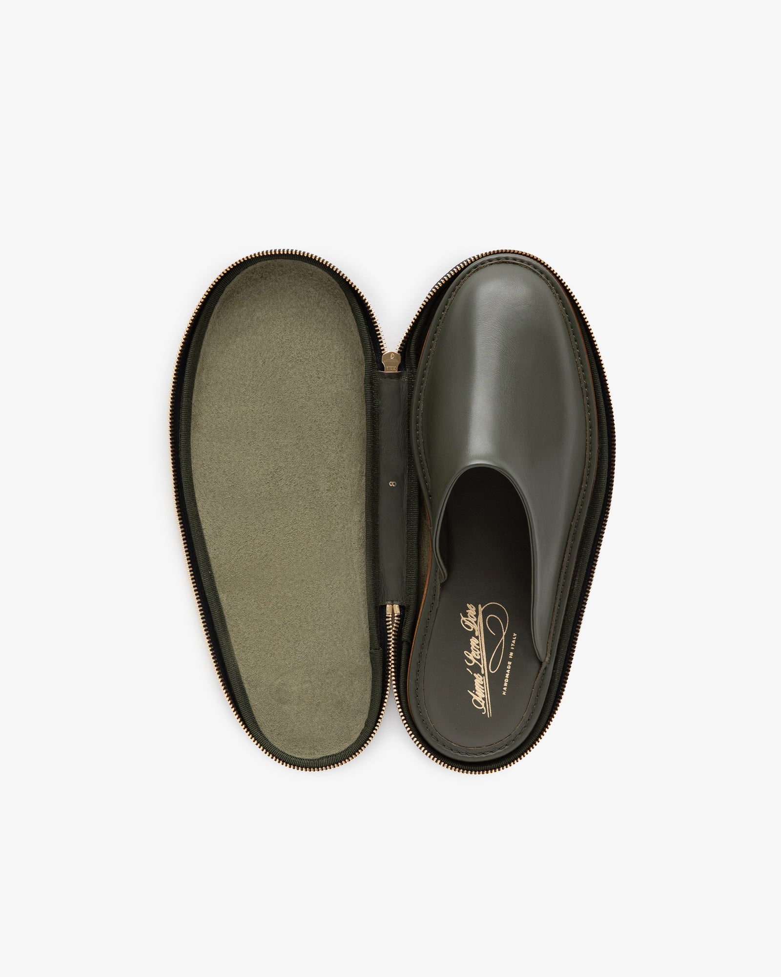 Leather Travel Slipper