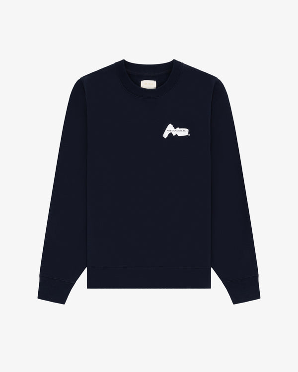 Block Logo Crewneck Sweatshirt