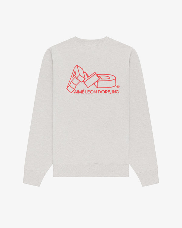 Block Logo Crewneck Sweatshirt