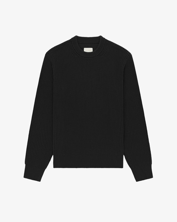 Shaker Stitch  Crewneck  Sweater