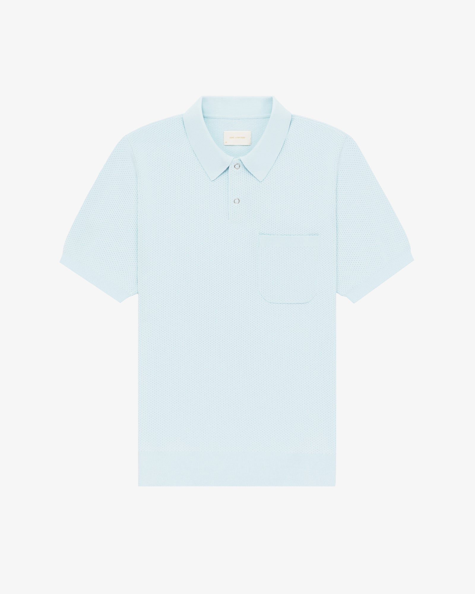 Short-Sleeve Knit Polo