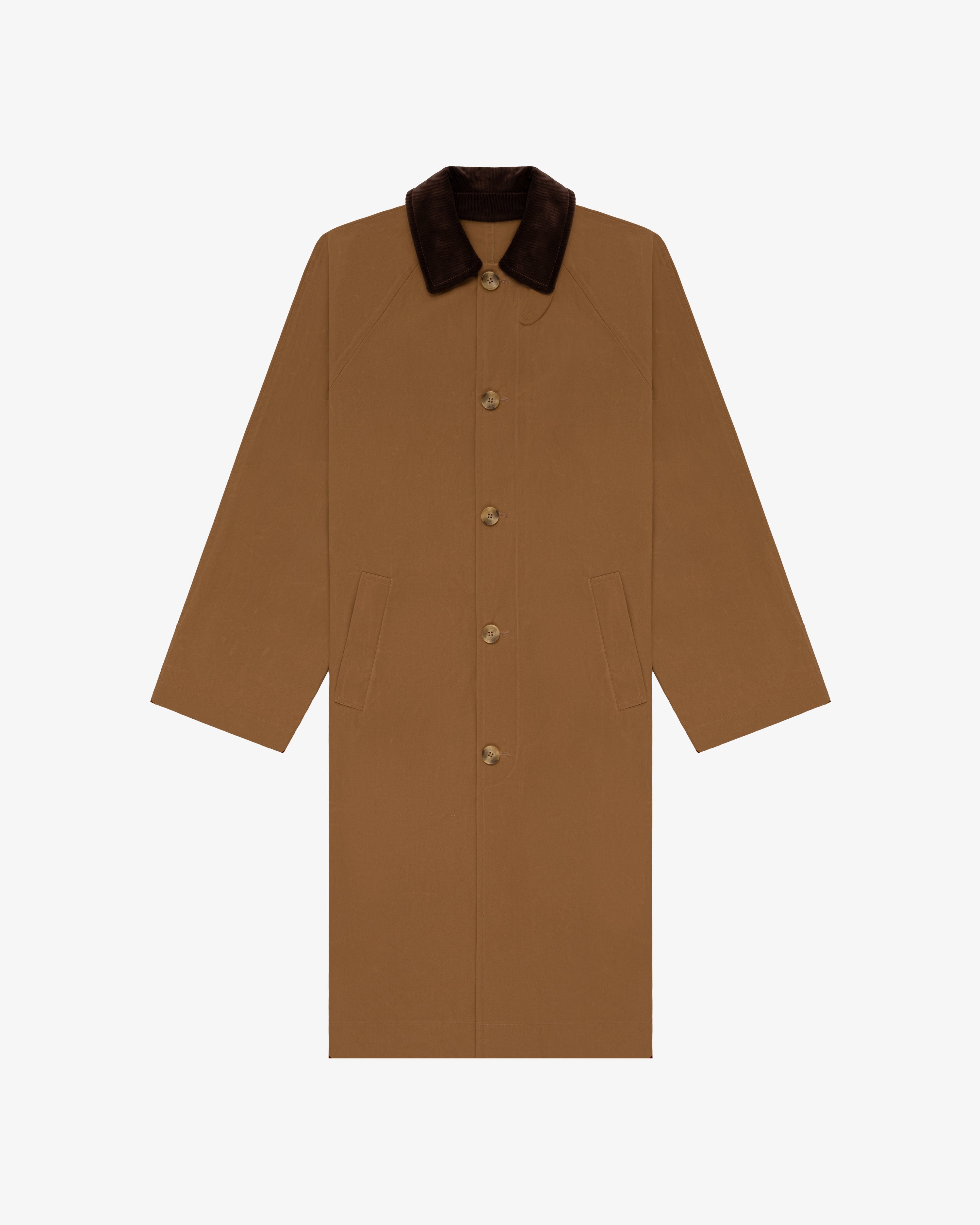 Waxed Duster Coat