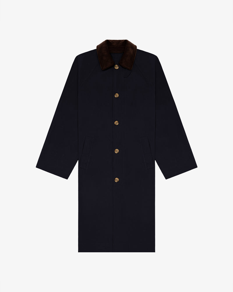 Waxed Duster Coat