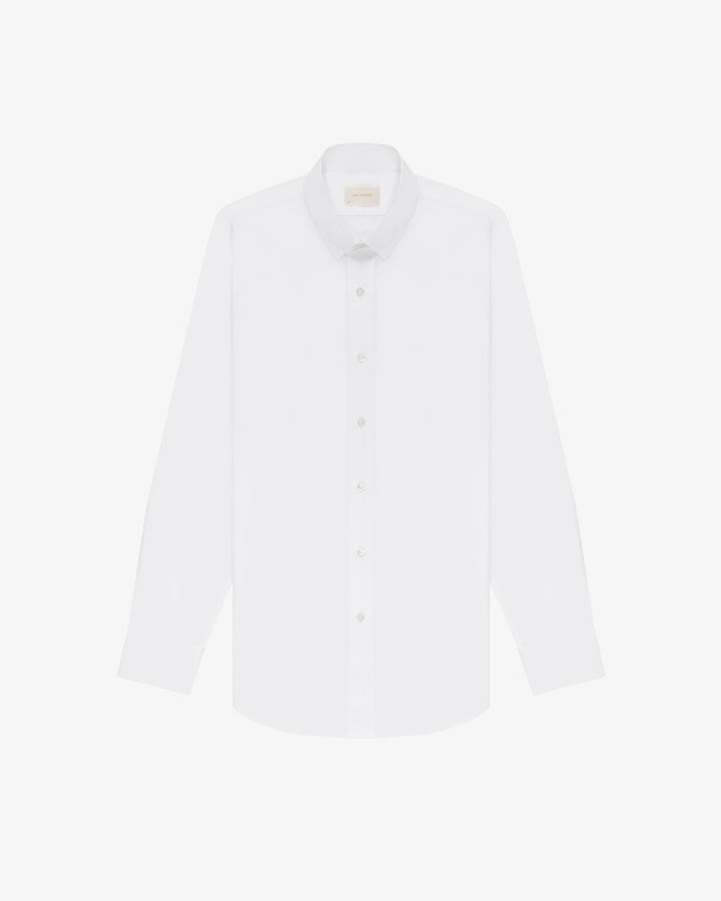 Tab Collar Dress  Shirt