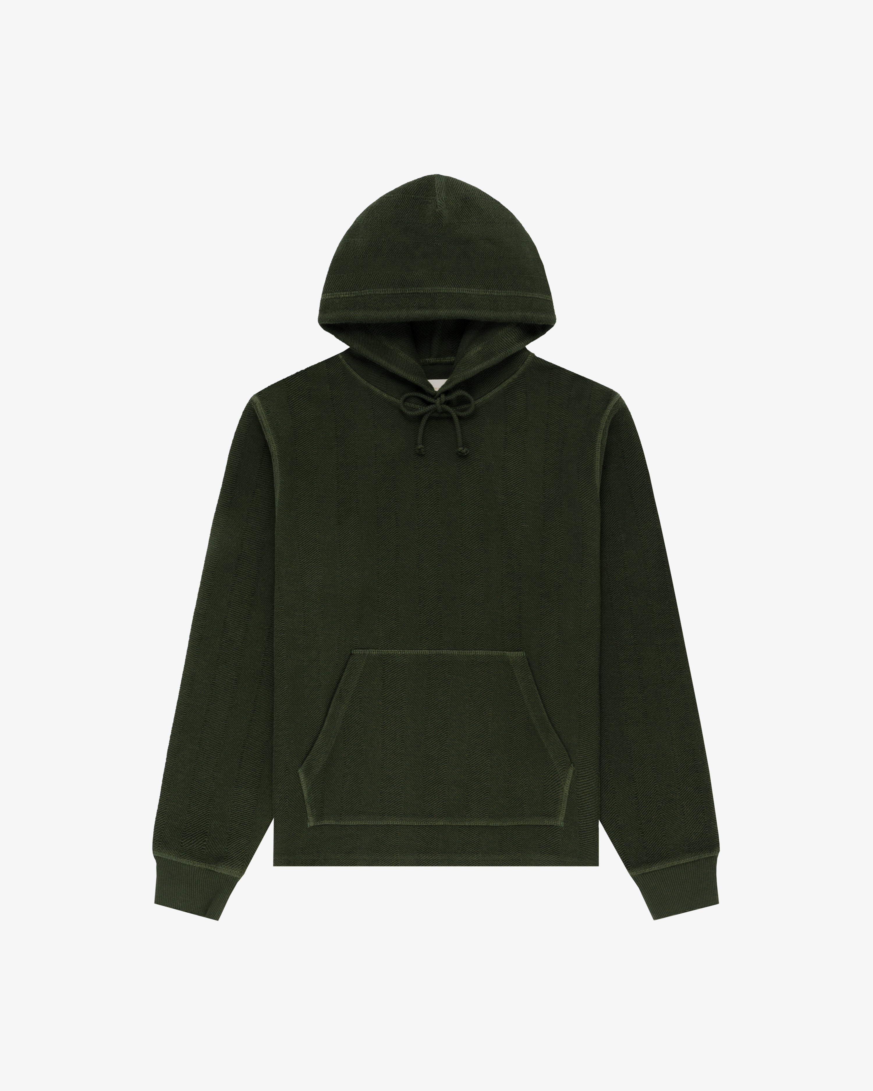 Herringbone Terry Hoodie