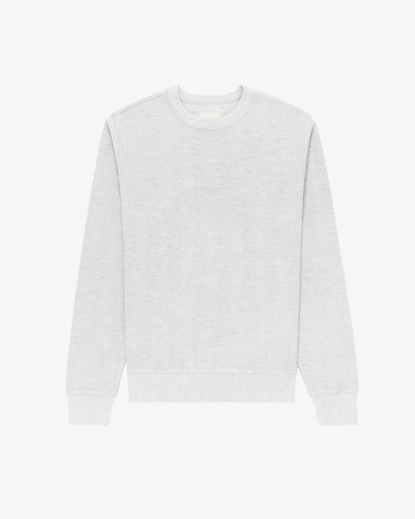 Herringbone Terry Crewneck Sweatshirt