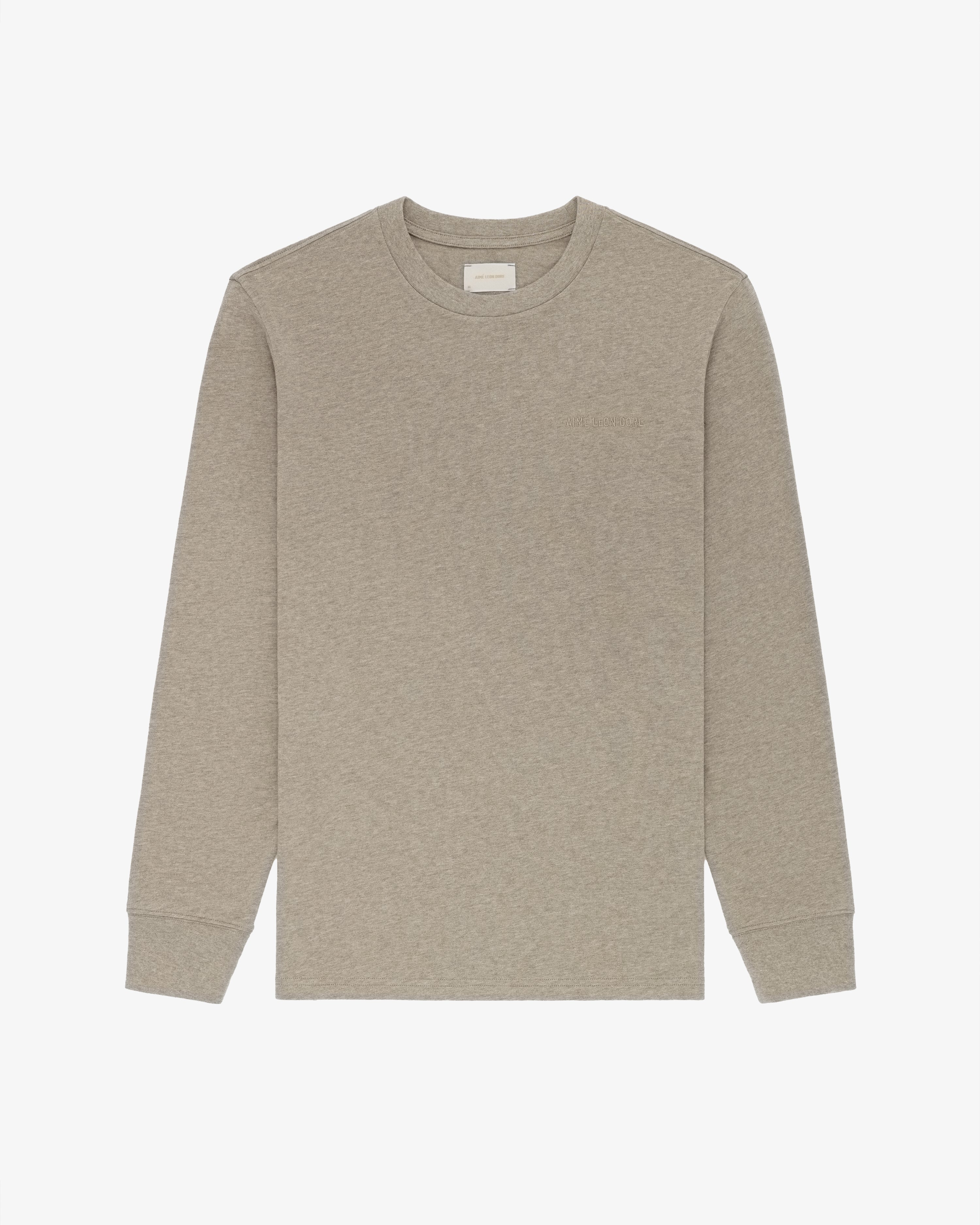 Melange Uniform Long-Sleeve Tee