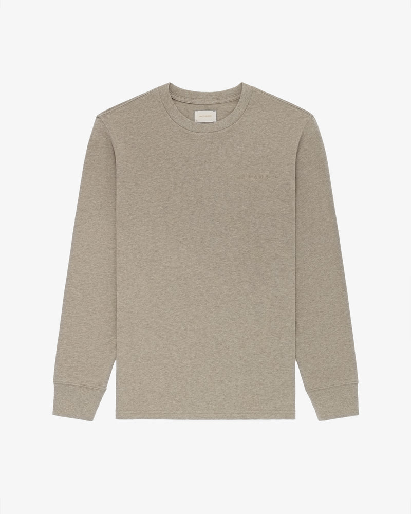 Melange Uniform Long-Sleeve Tee