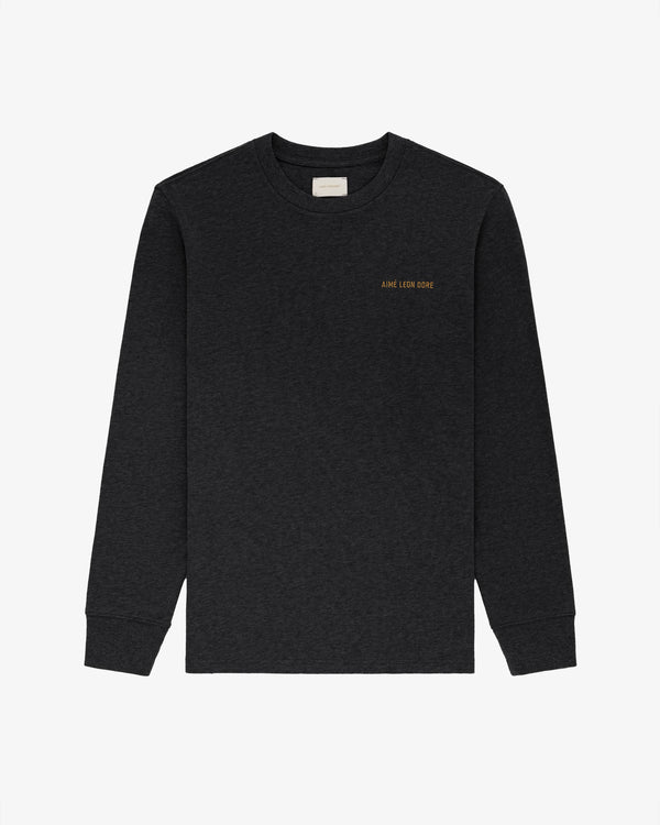 Melange Uniform Long-Sleeve Tee