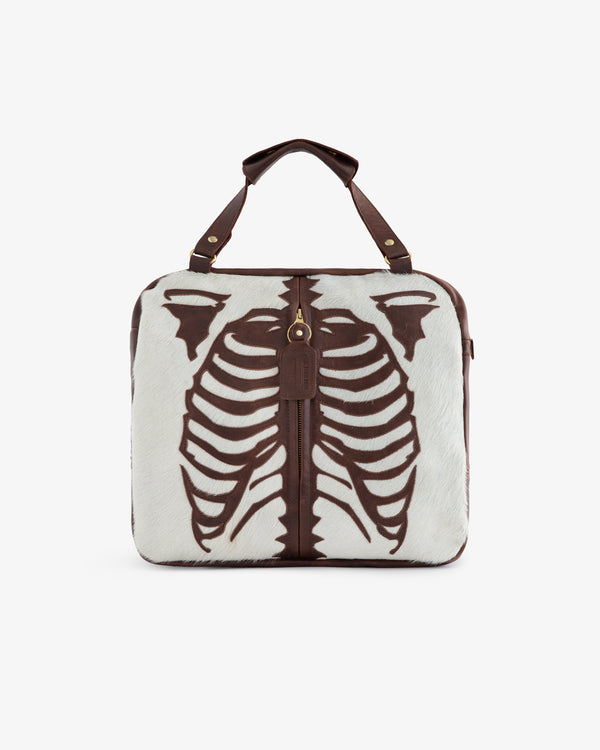 ALD / Vanson Pony Hair Bones Bag