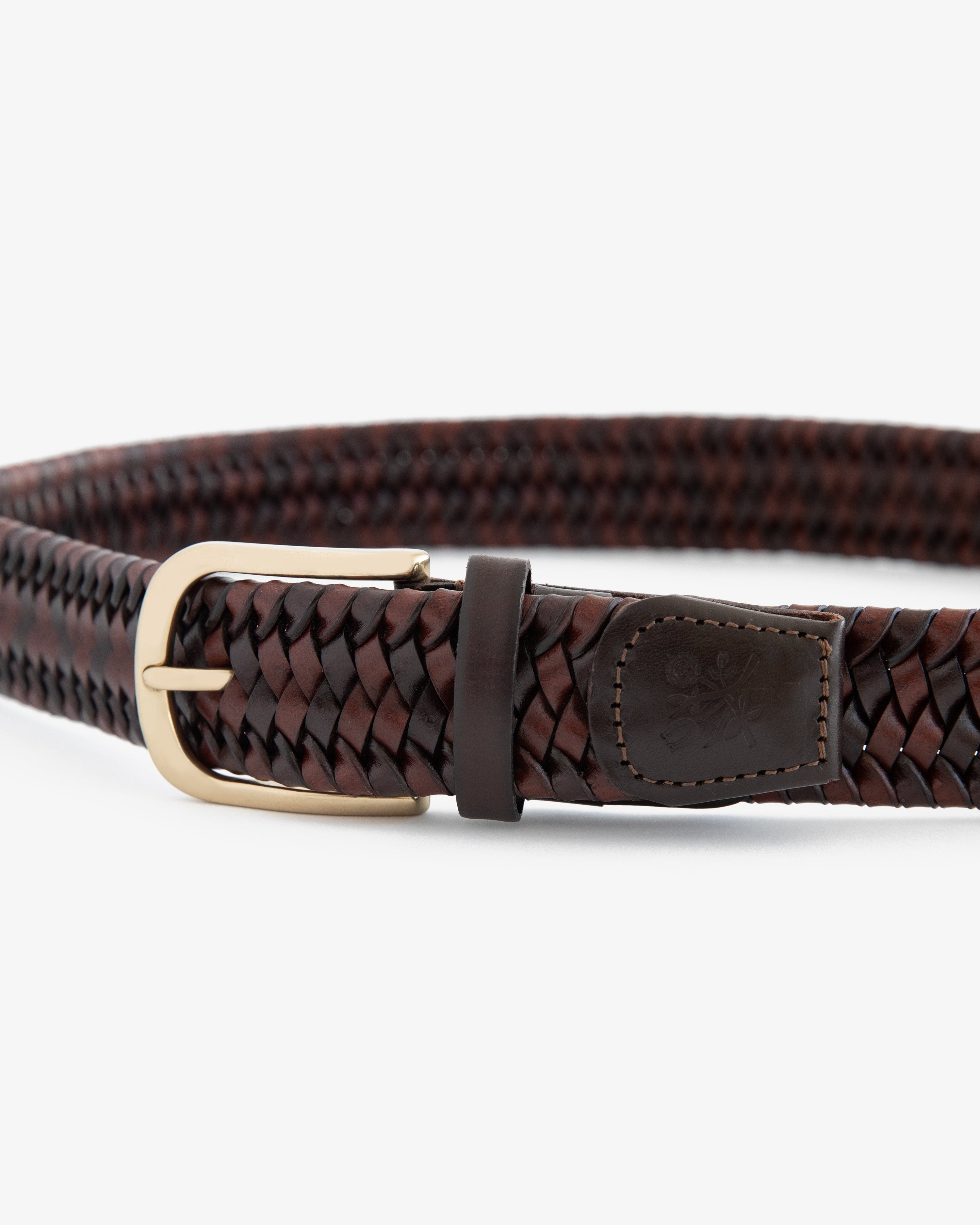 Tonal Braided Leather Belt