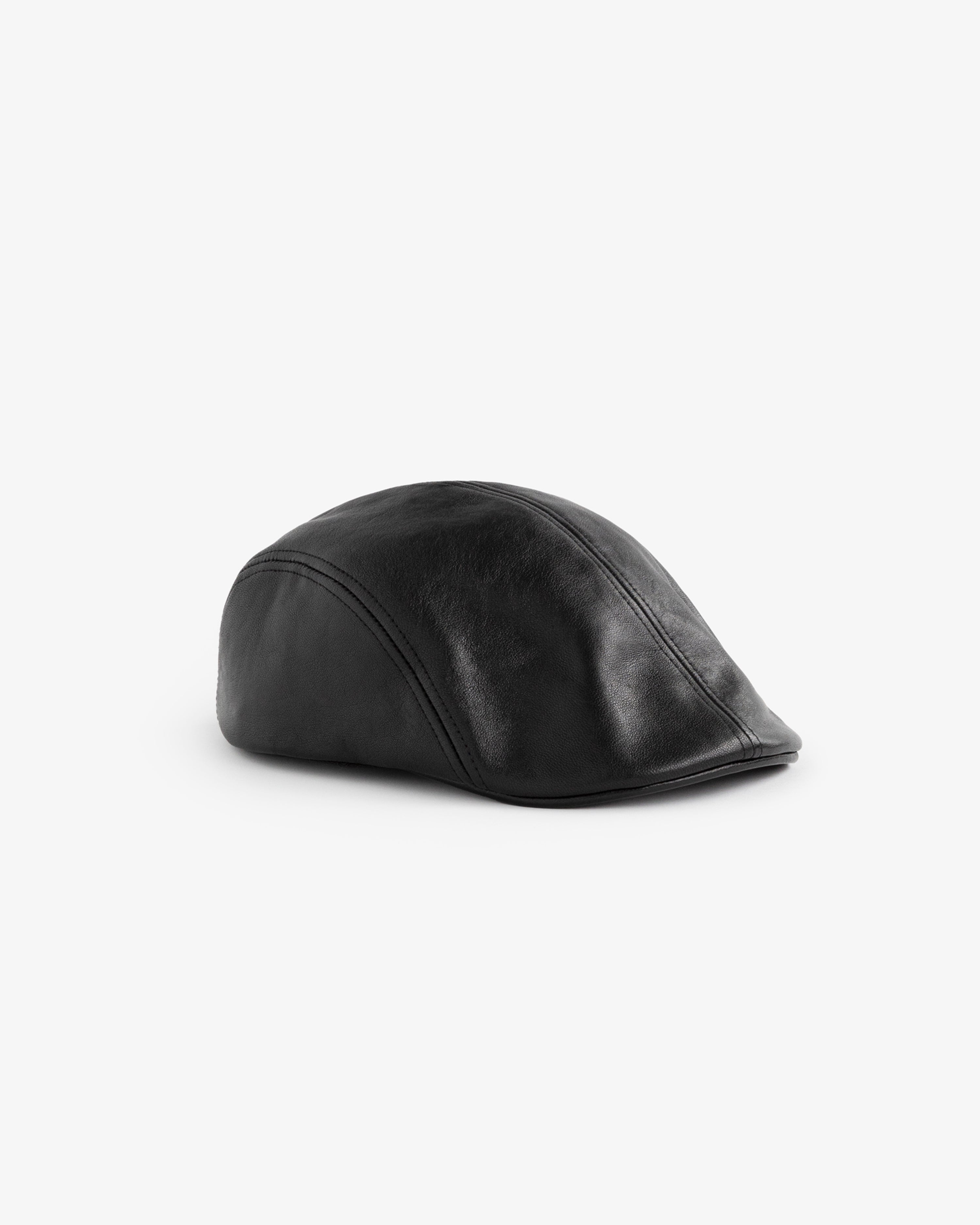 Leather Drivers Hat