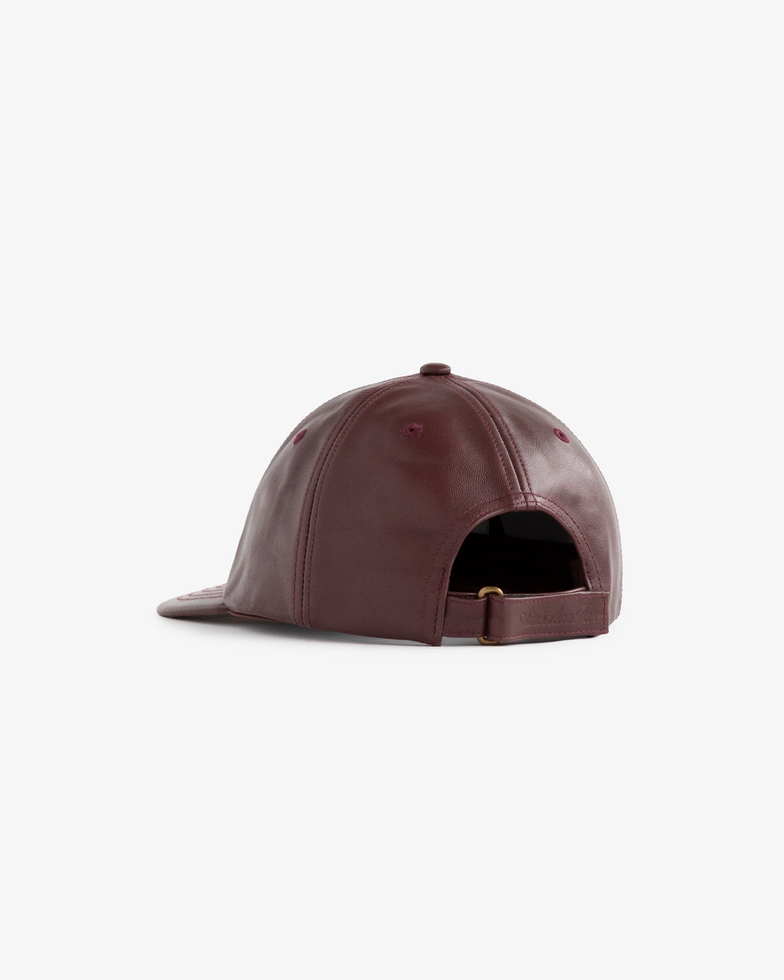 Leather Baseball Hat