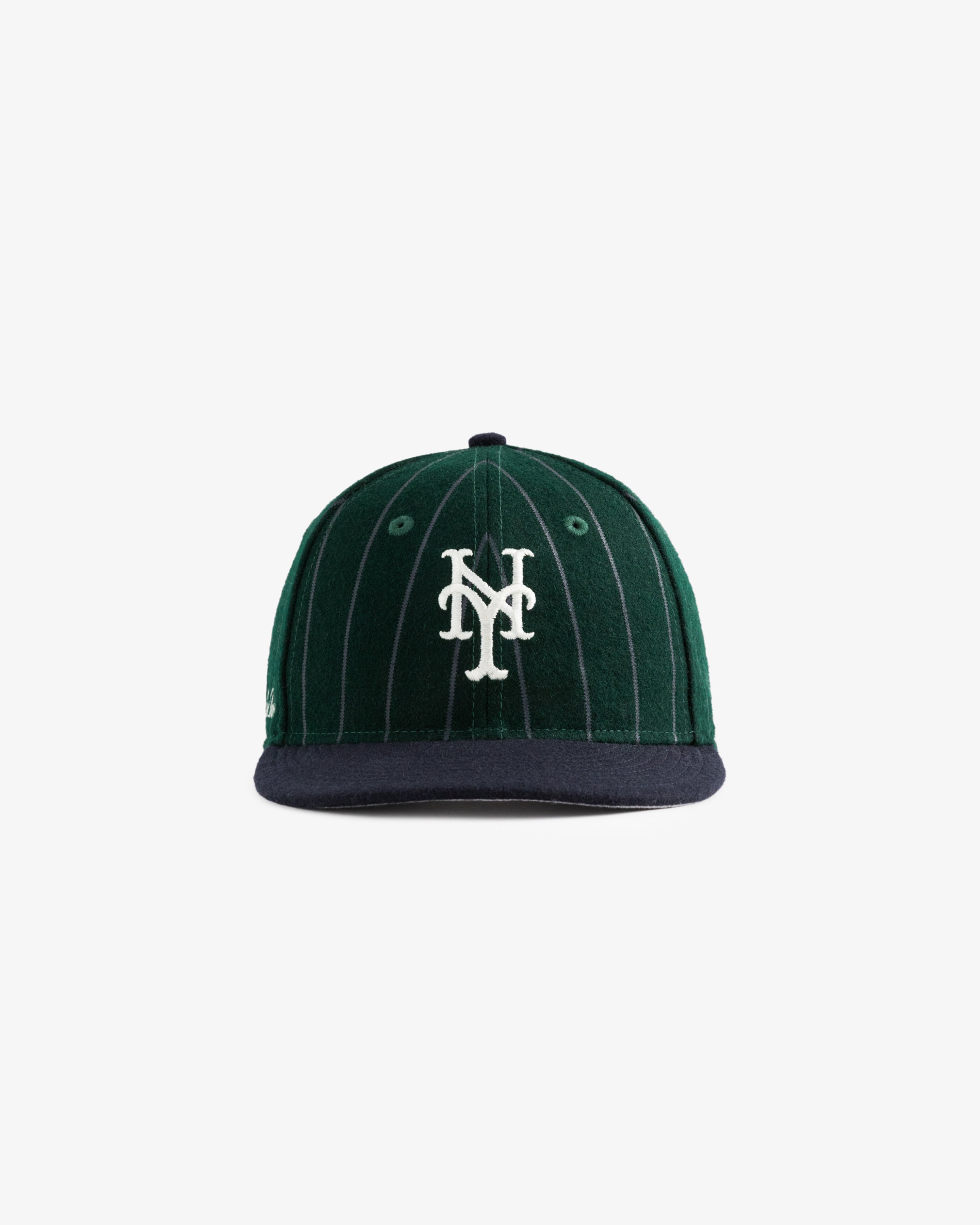 ALD New Era Melton Wool Mets Hat Green - 帽子