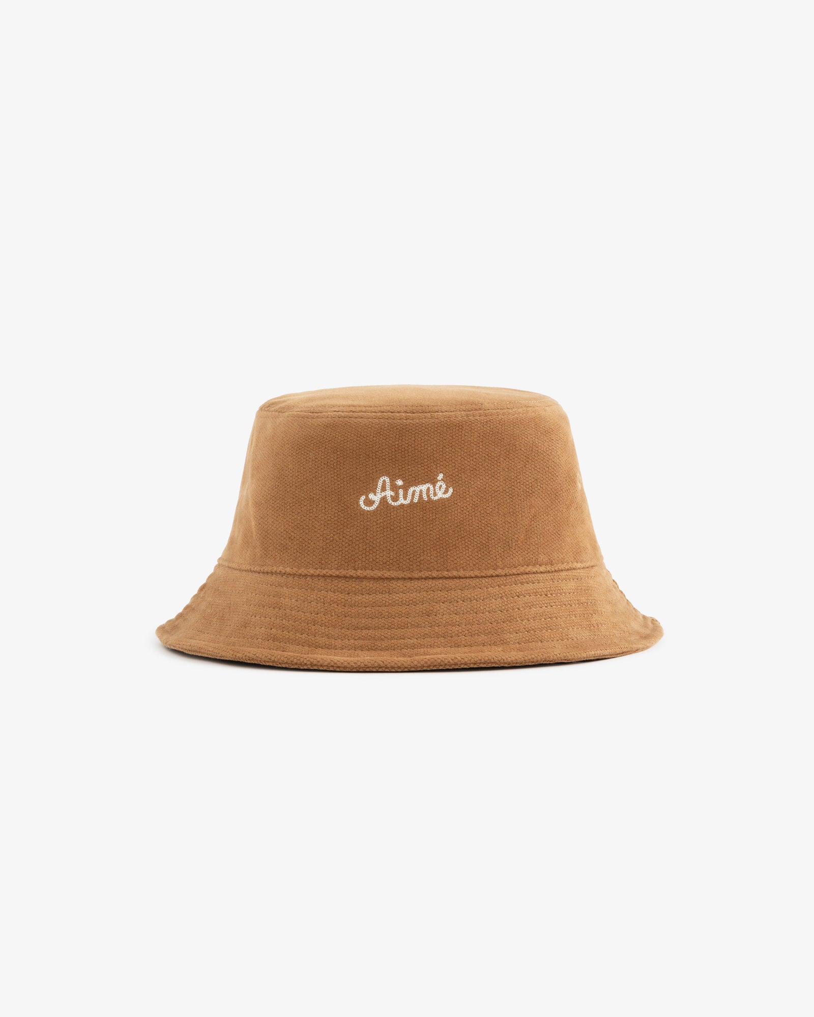 Chain Stitch Moleskin Bucket Hat