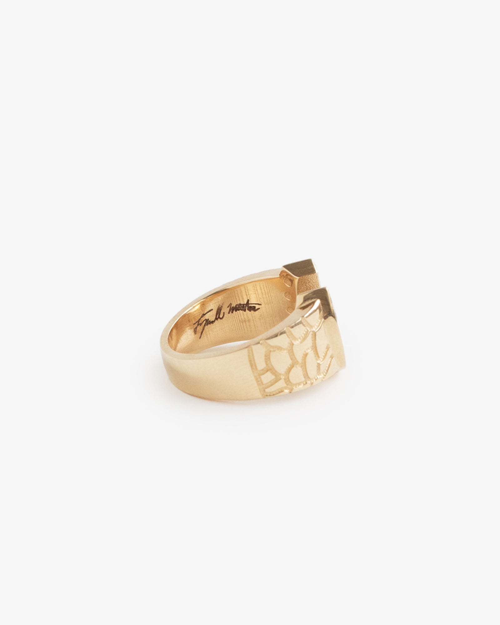 14Kt Gold Horseshoe Ring