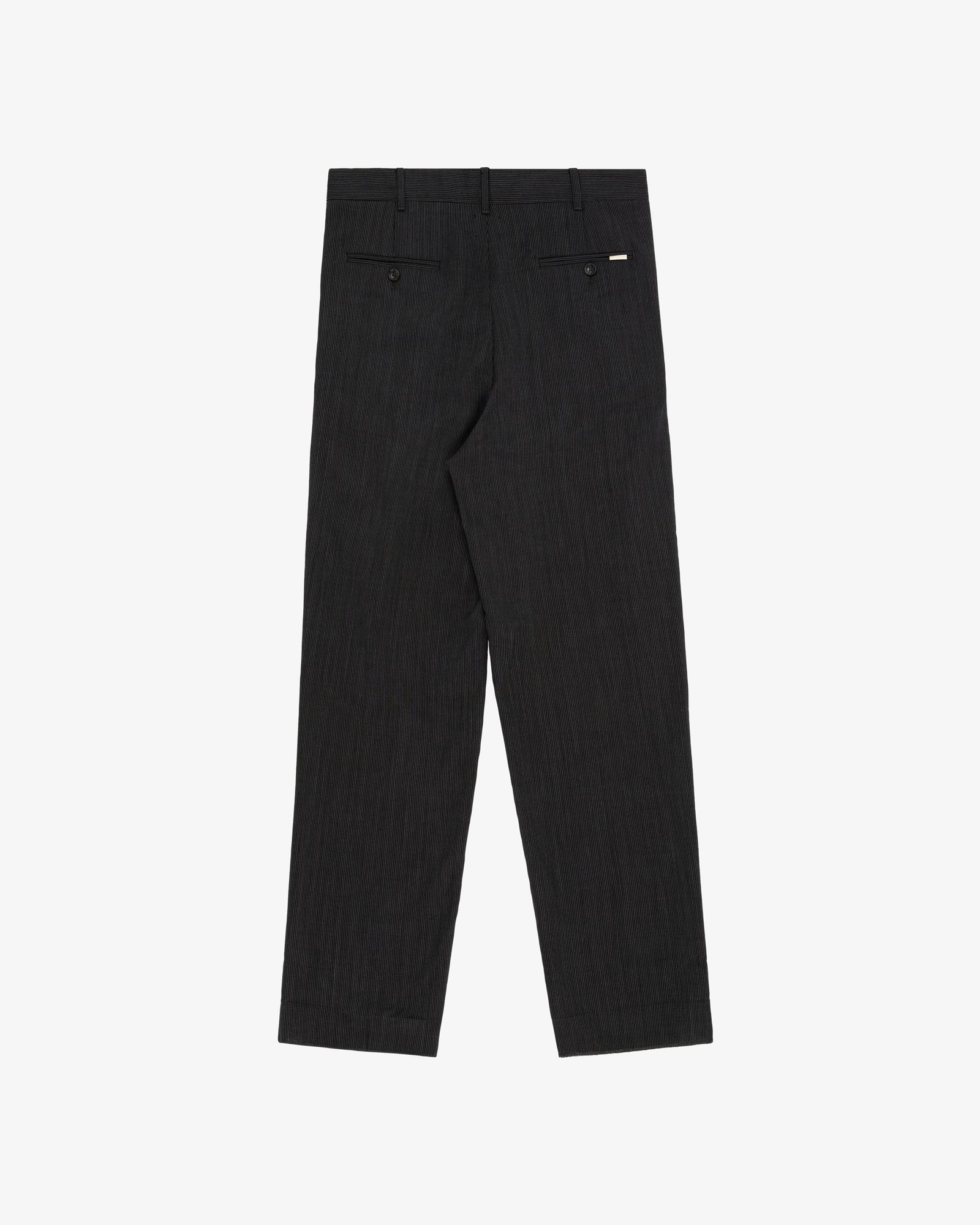 Double Pleated Wool Trouser