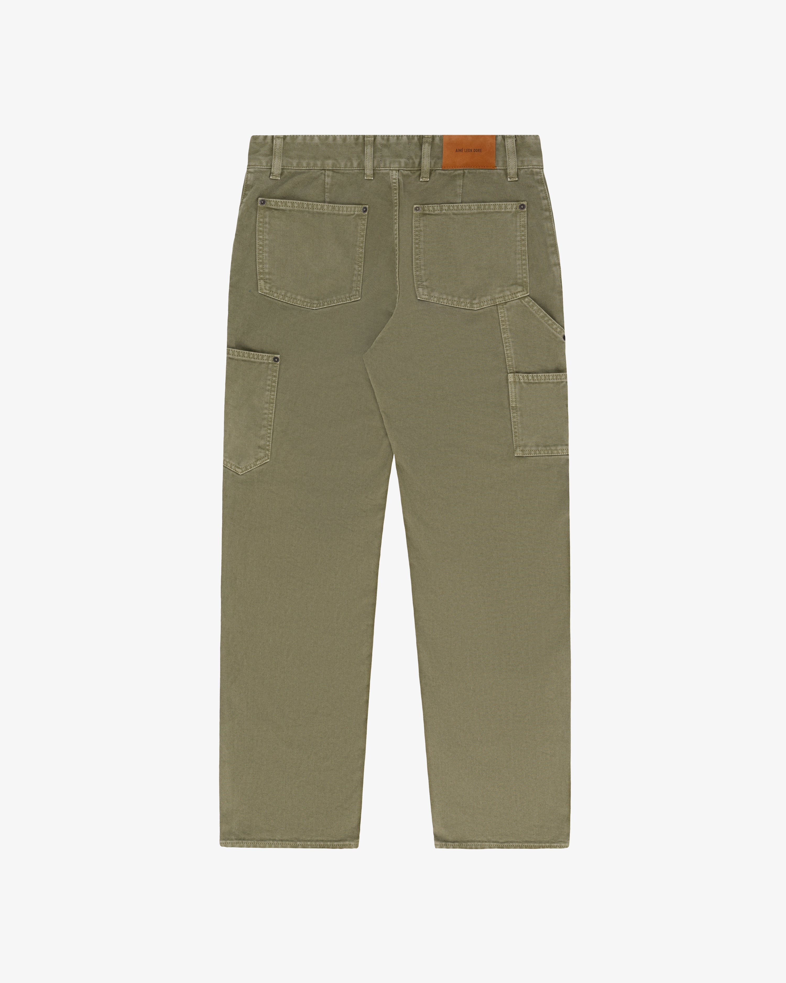 Garment Dyed Double Knee Carpenter Pant