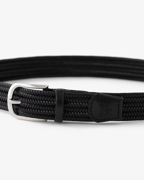 Braided  Leather  Belt