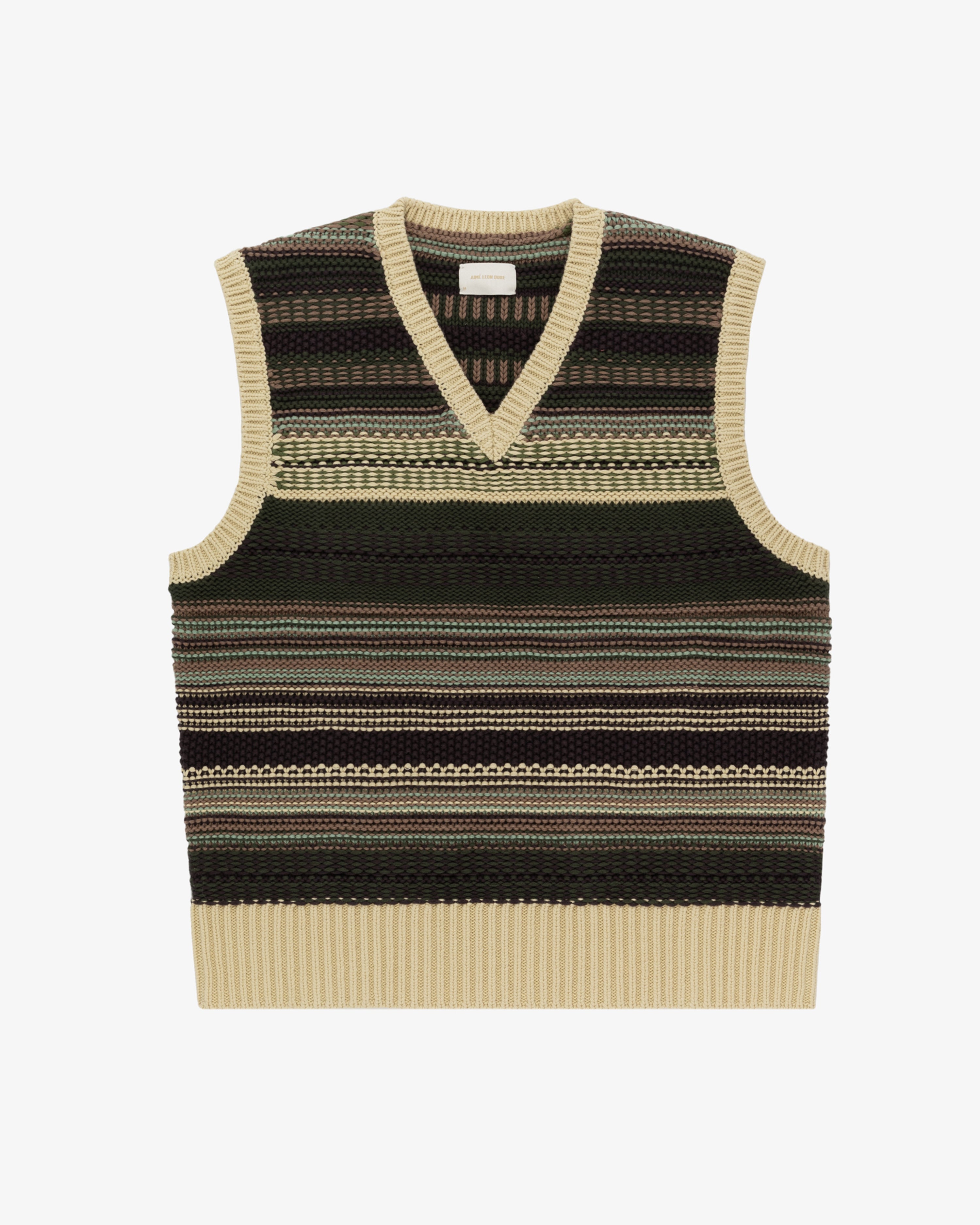 Striped  Sweater Vest