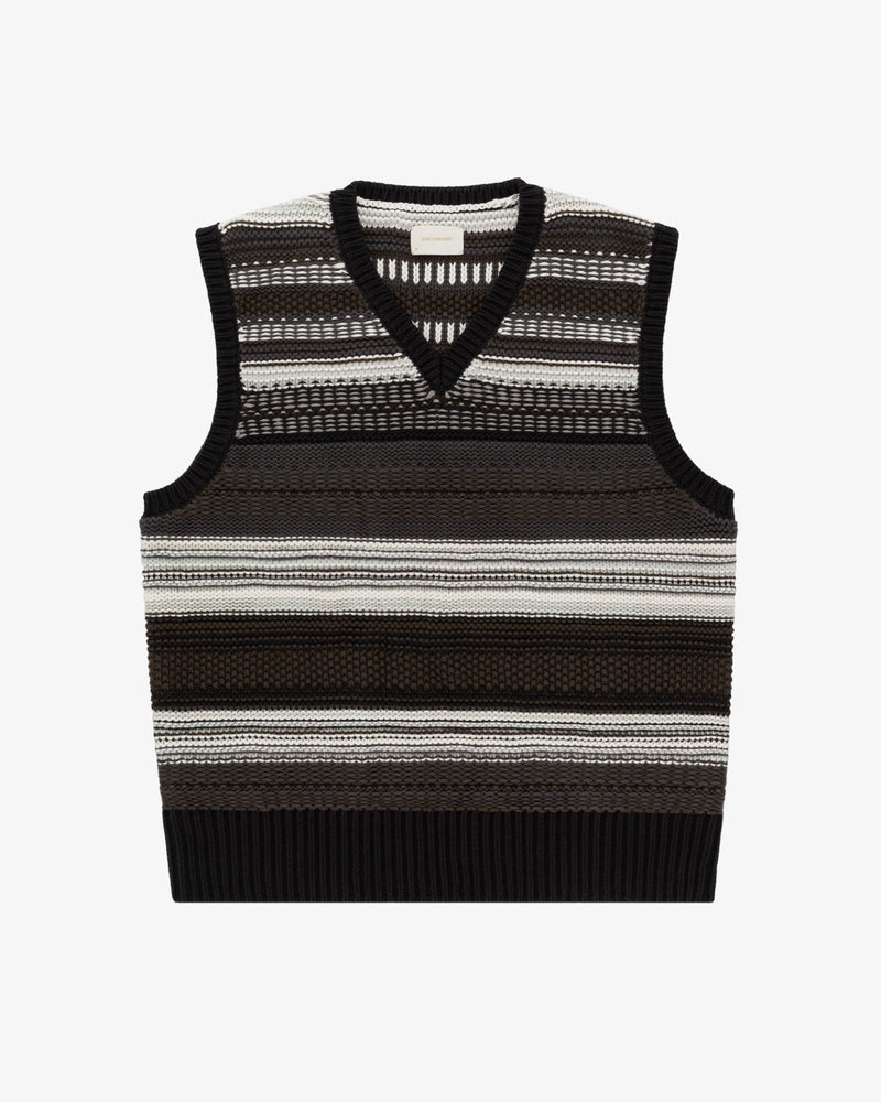 Striped  Sweater Vest